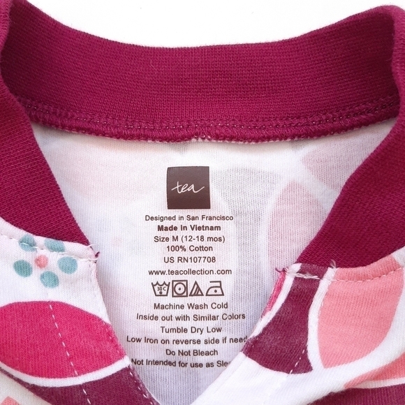 Tea Collection cotton dress size 12-18 months - Picture 8 of 8